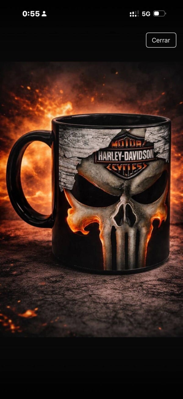 Taza harley davinson