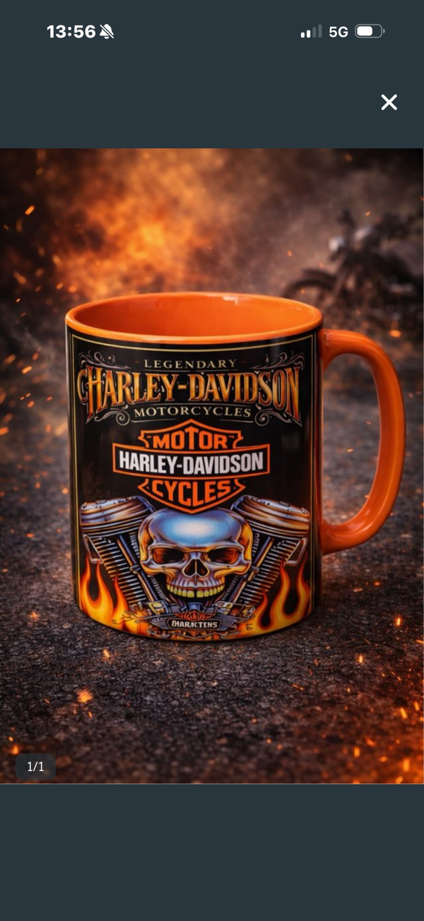 Taza harley davinson