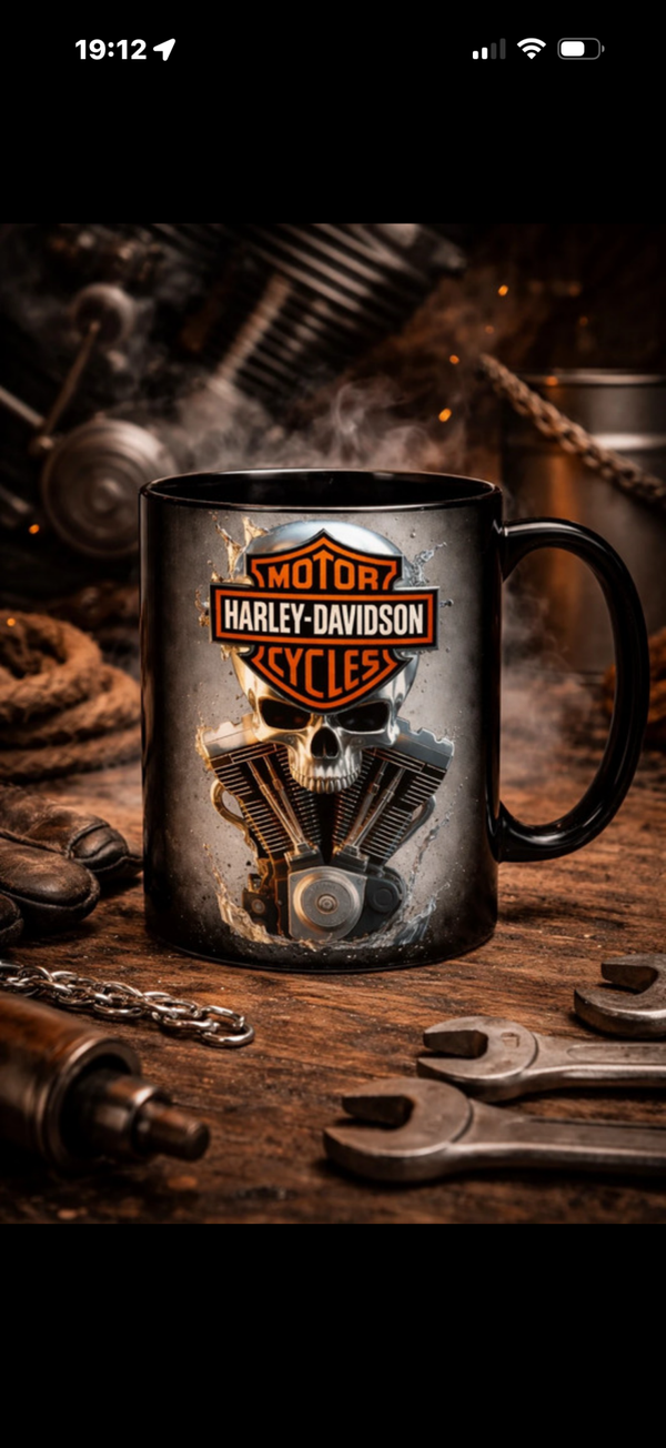 Taza harley davinson