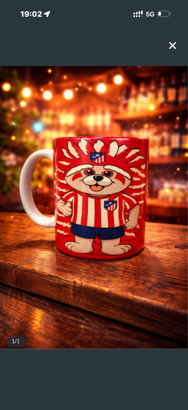 Taza atletico de madrid