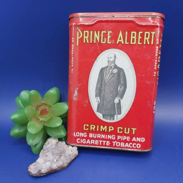 Vintage Tobacco Tin, Prince Albert Brand (Empty)