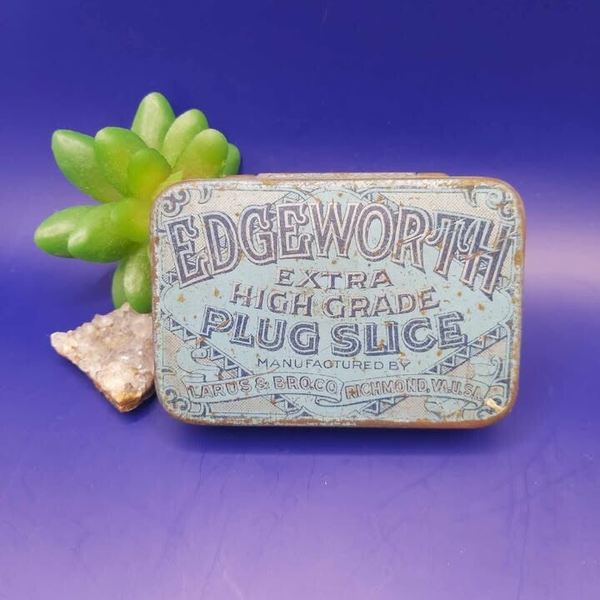 Vintage Tobacco Tin, Edgeworth Brand (Empty)