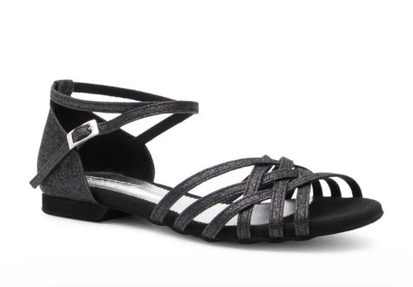 Queenie Black Glitter