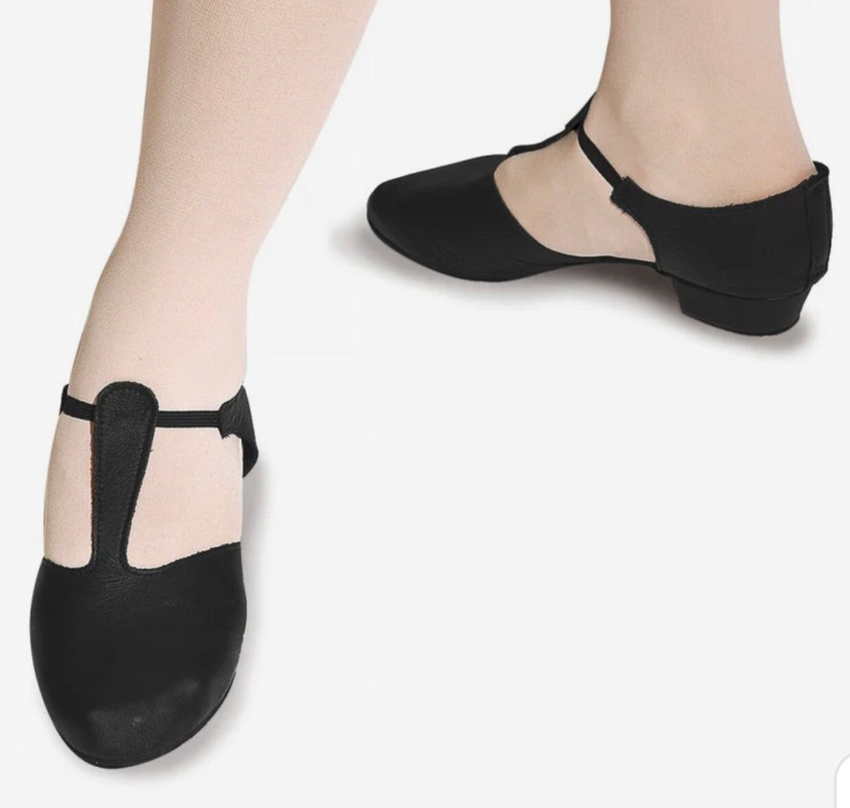 Roch Valley Black Leather Greek Sandal