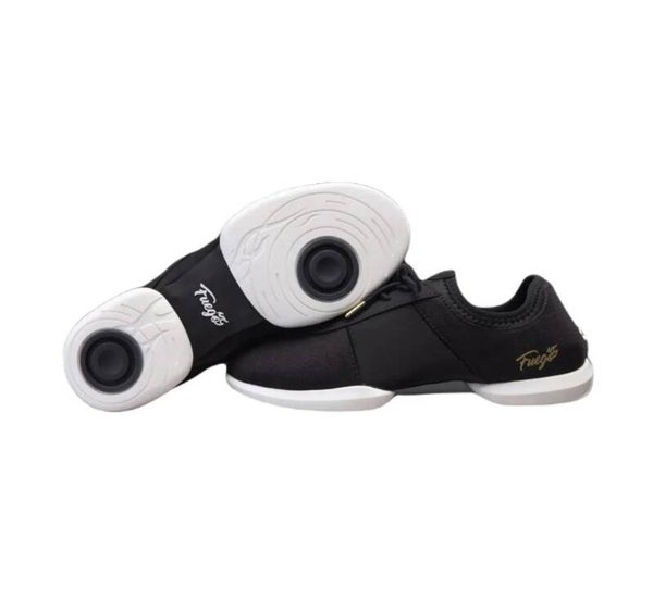 Fuego Split Sole Dance Sneaker Black/white