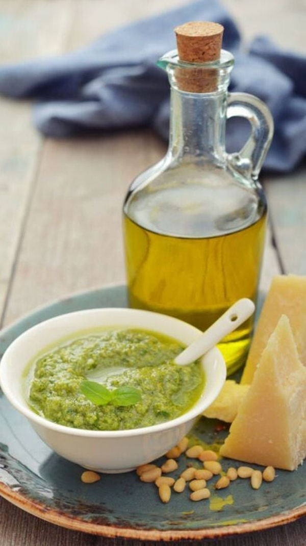 Pavoni Pecorino Romano Basil Pesto 7oz / 210ml