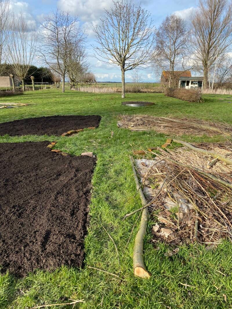 zuid-noord doorkijkje