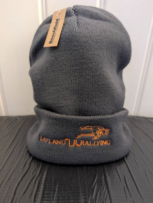 Beanie Hat - Orange Logo