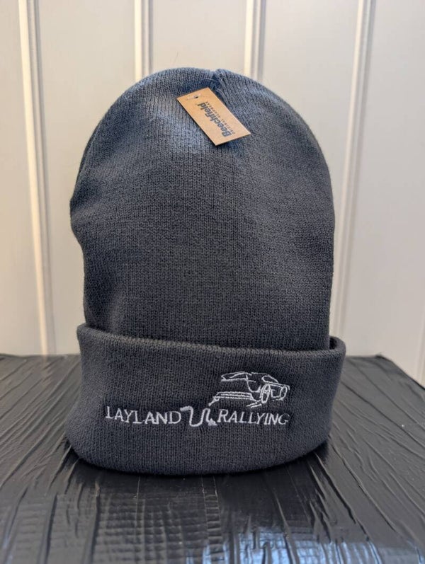 Beanie Hat - White Logo