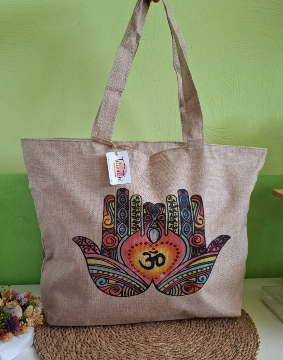 Bolso de Tela “OM” – Espíritu y Estilo en Movimiento