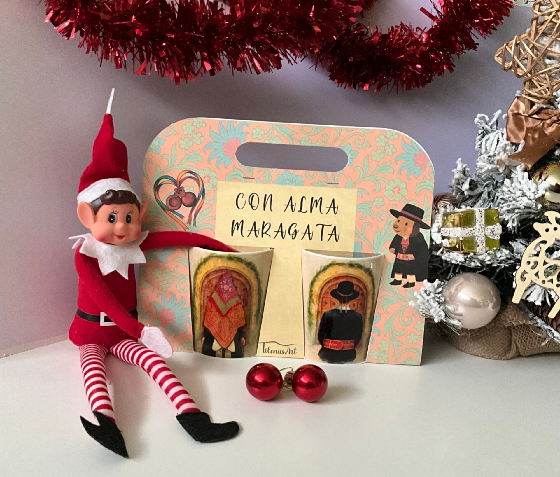 Pack 2 tazas con alma maragata