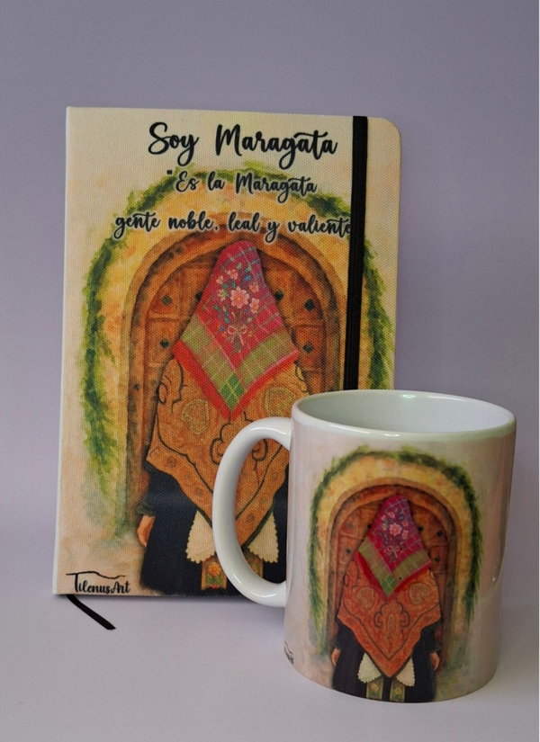 Conjunto de Bloc de notas + taza "Soy maragata" - Orgullo y tradición