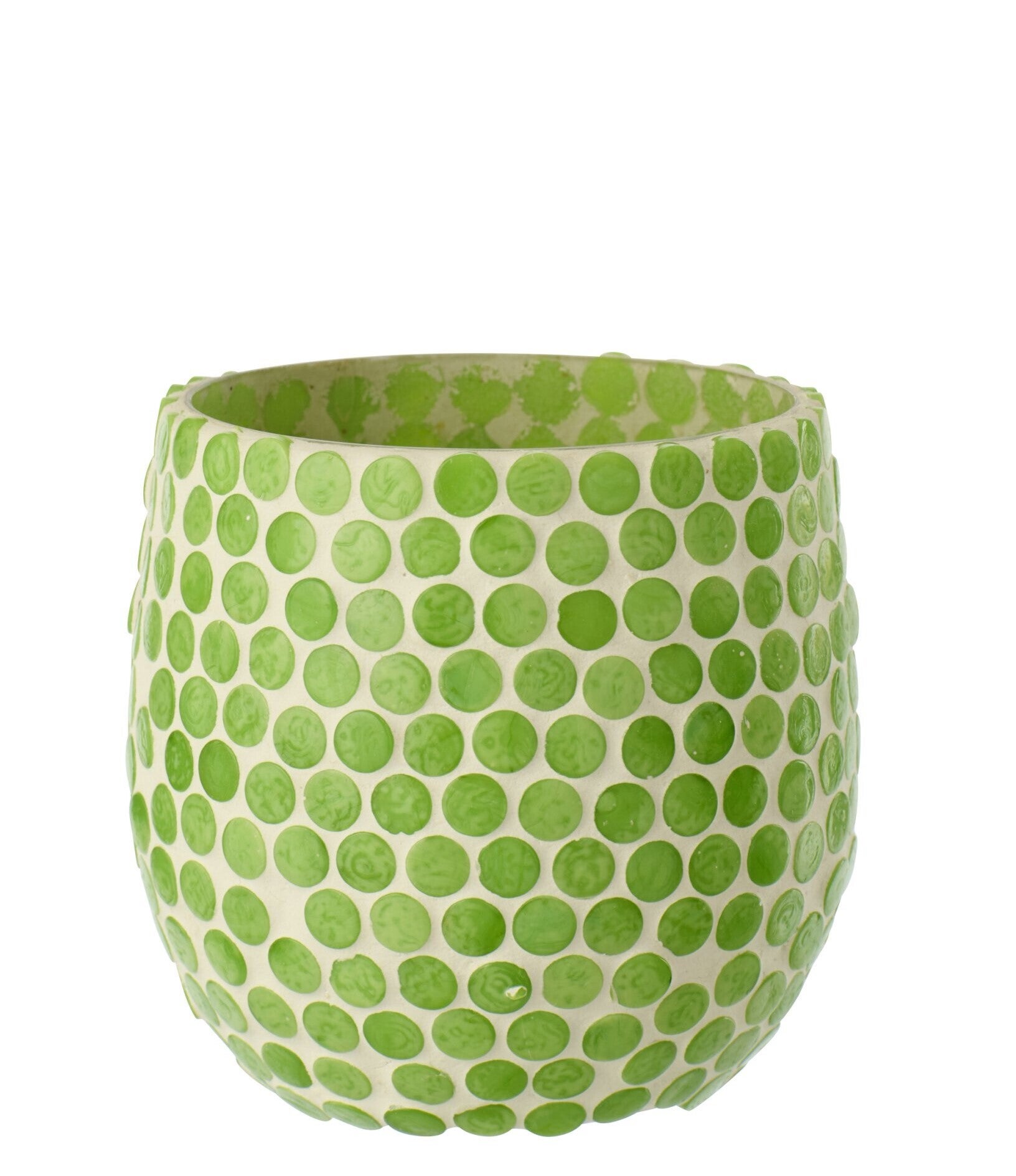 Kaarshouder Mozaïek glas groen