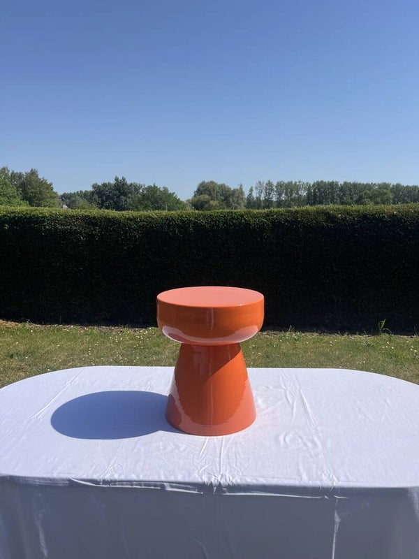 Papaya bijzettafel