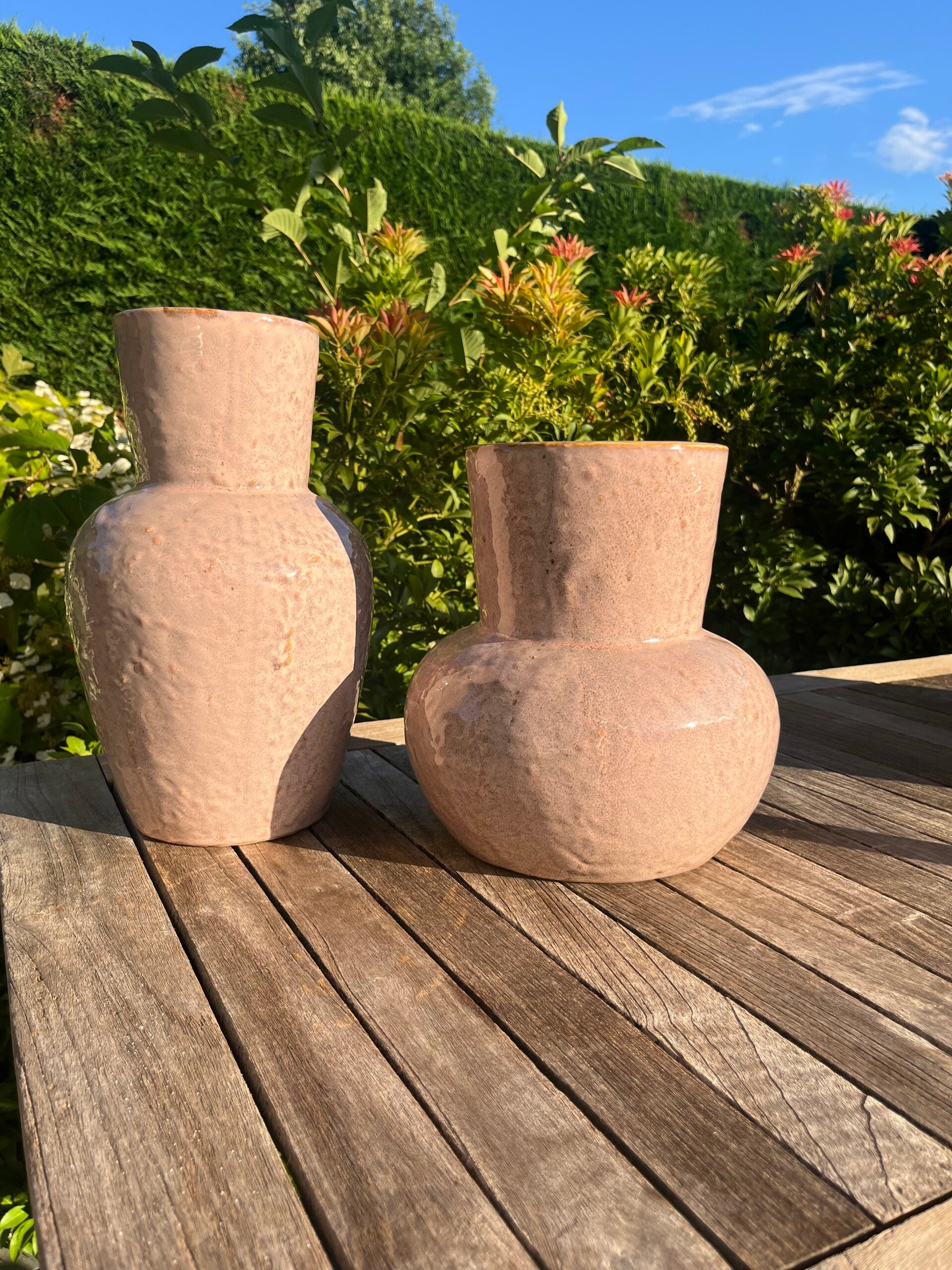 Light Rosette Vase