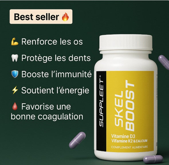 SKELBOOST - VITAMINE D3, VITAMINE H + CALCIUM