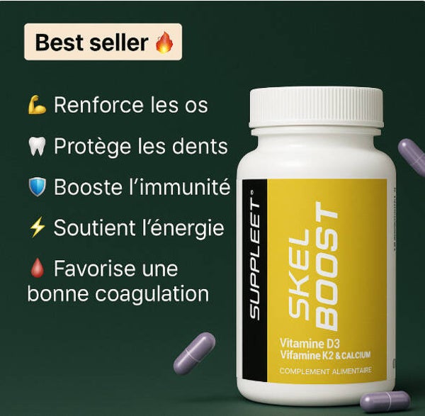 SKELBOOST - VITAMINE D3, VITAMINE H + CALCIUM