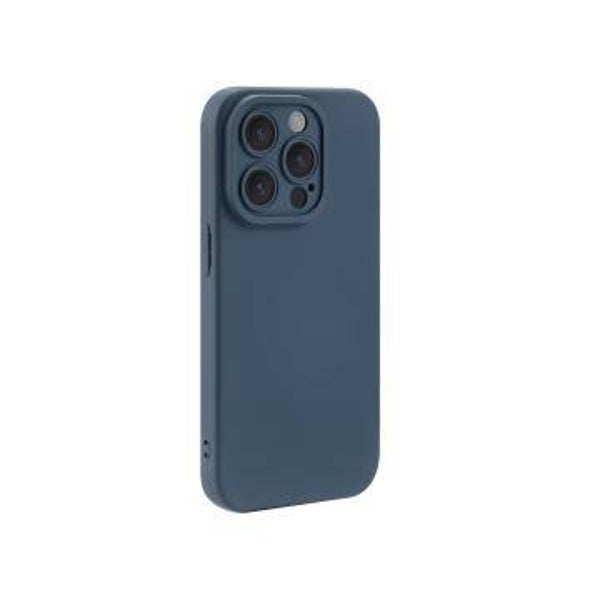Coque Silicone MagSafe iPhone 12 (Bleu Nuit)