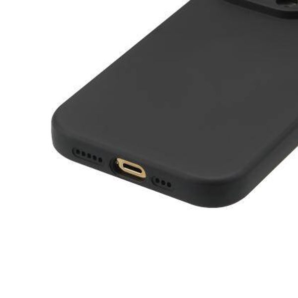 Coque Silicone iPhone 13 Mini (Noir)