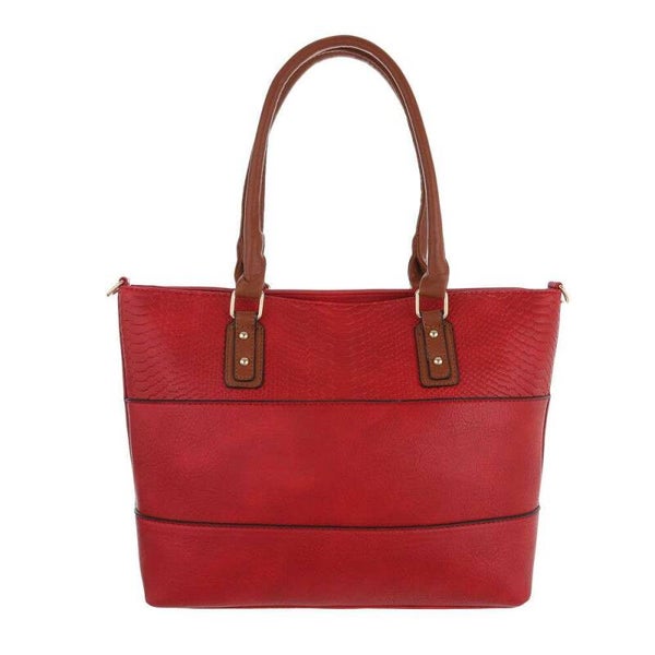 Micussi Stijlvolle design schoudertas  - Rood