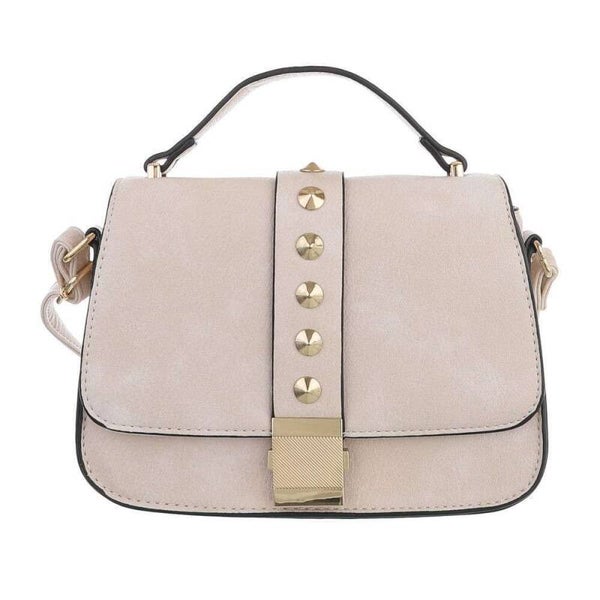 Dudlin stijlvolle crossbodytas - Beige met gouden look