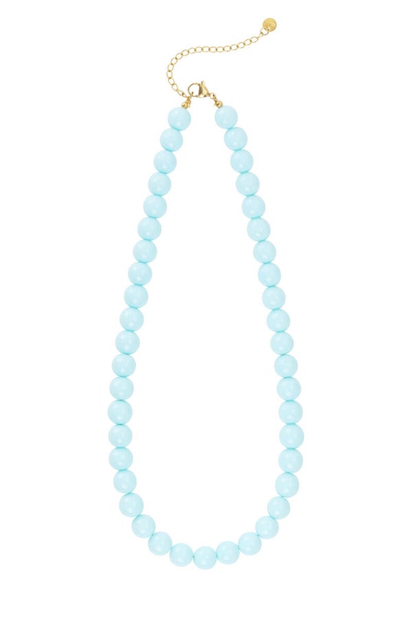 Kralen ketting medium Blauw