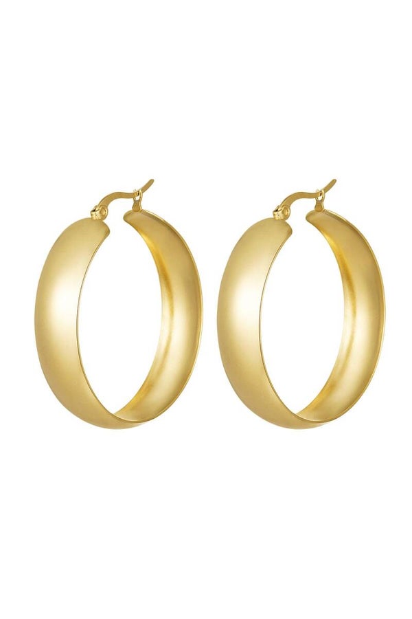 Chique hoops Goud