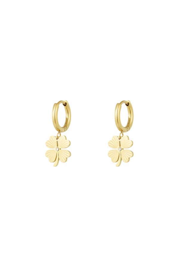 Lucky oorbellen Goud