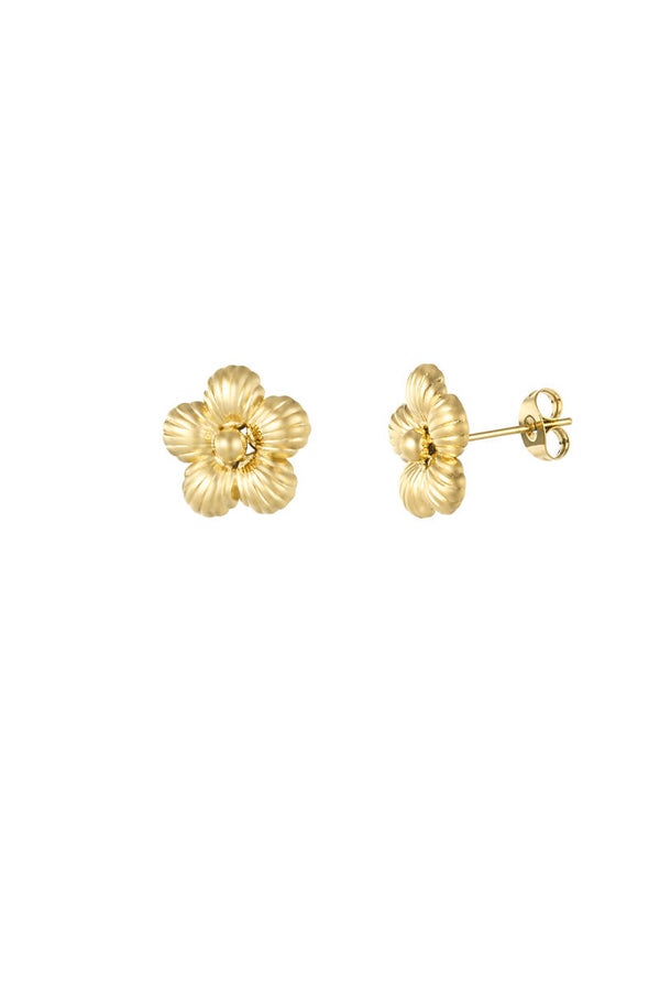 Daisy dots oorbellen Goud