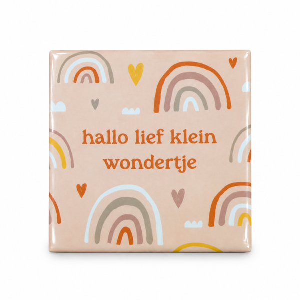 Hallo Lief Klein Wondertje