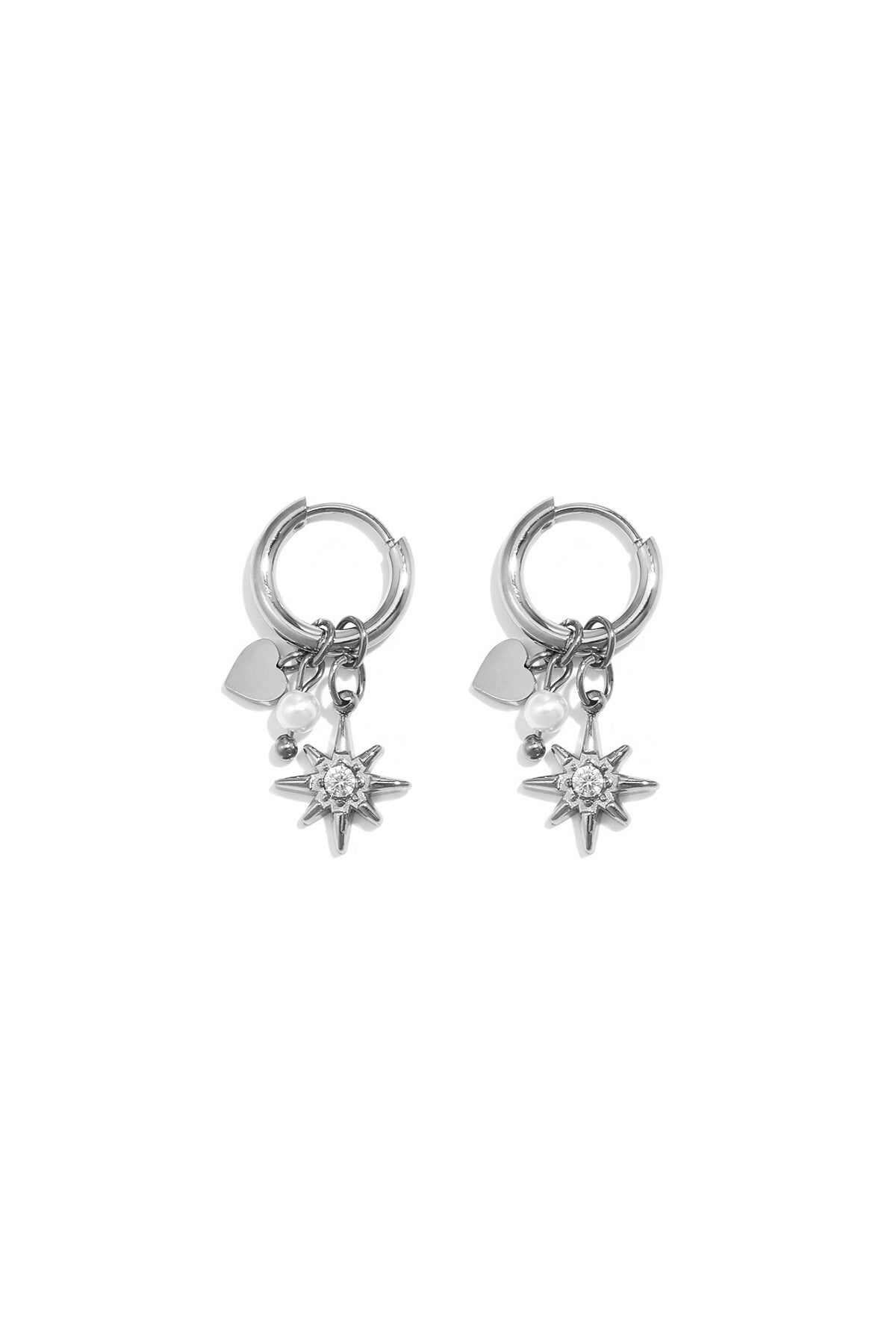 Starlight oorbellen Zilver