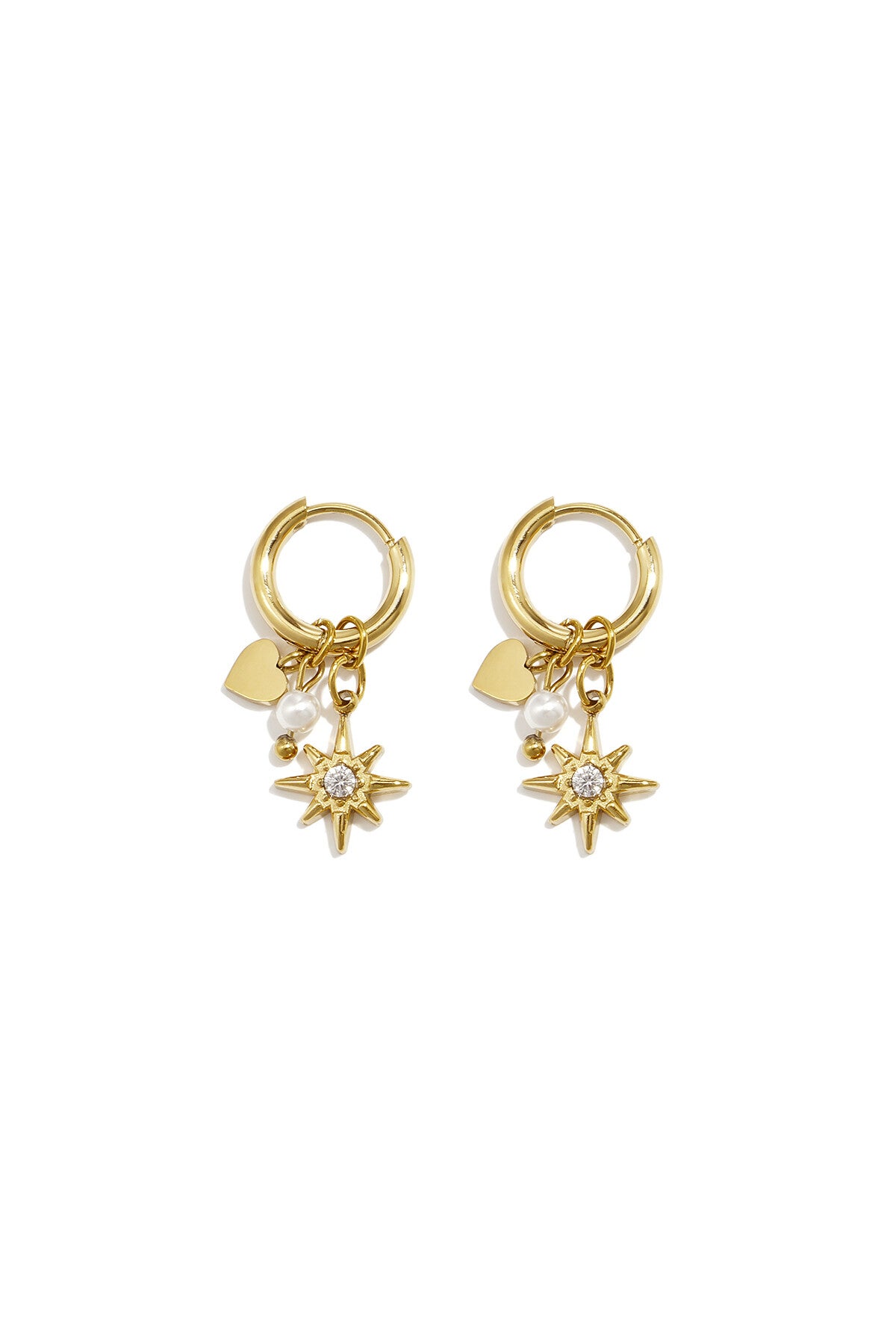 Starlight oorbellen Goud