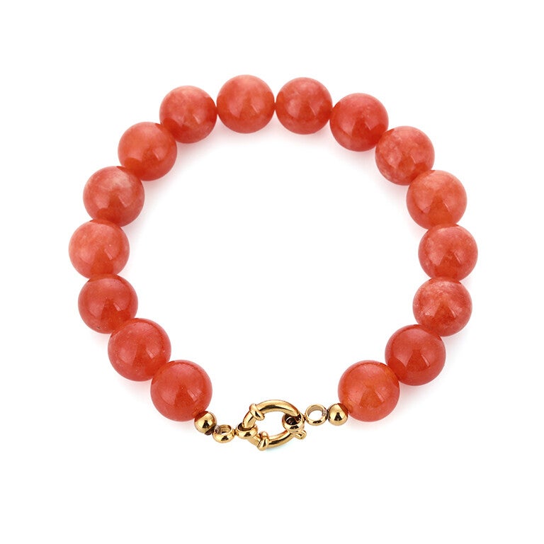 Kralen armband Oranje