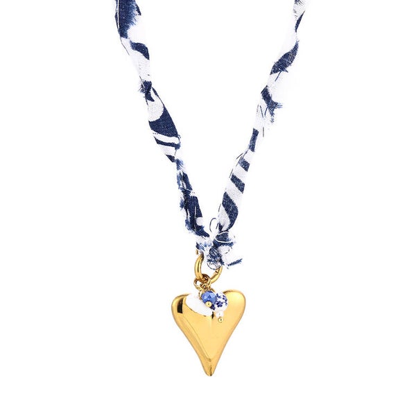 Strand bedel ketting Goud