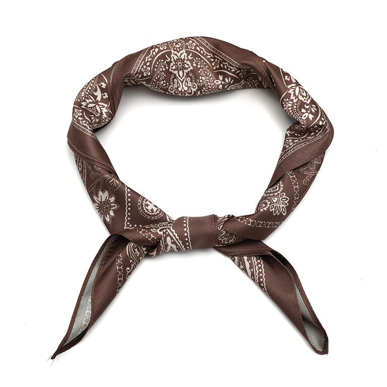 Bruin Paisley Sjaaltje