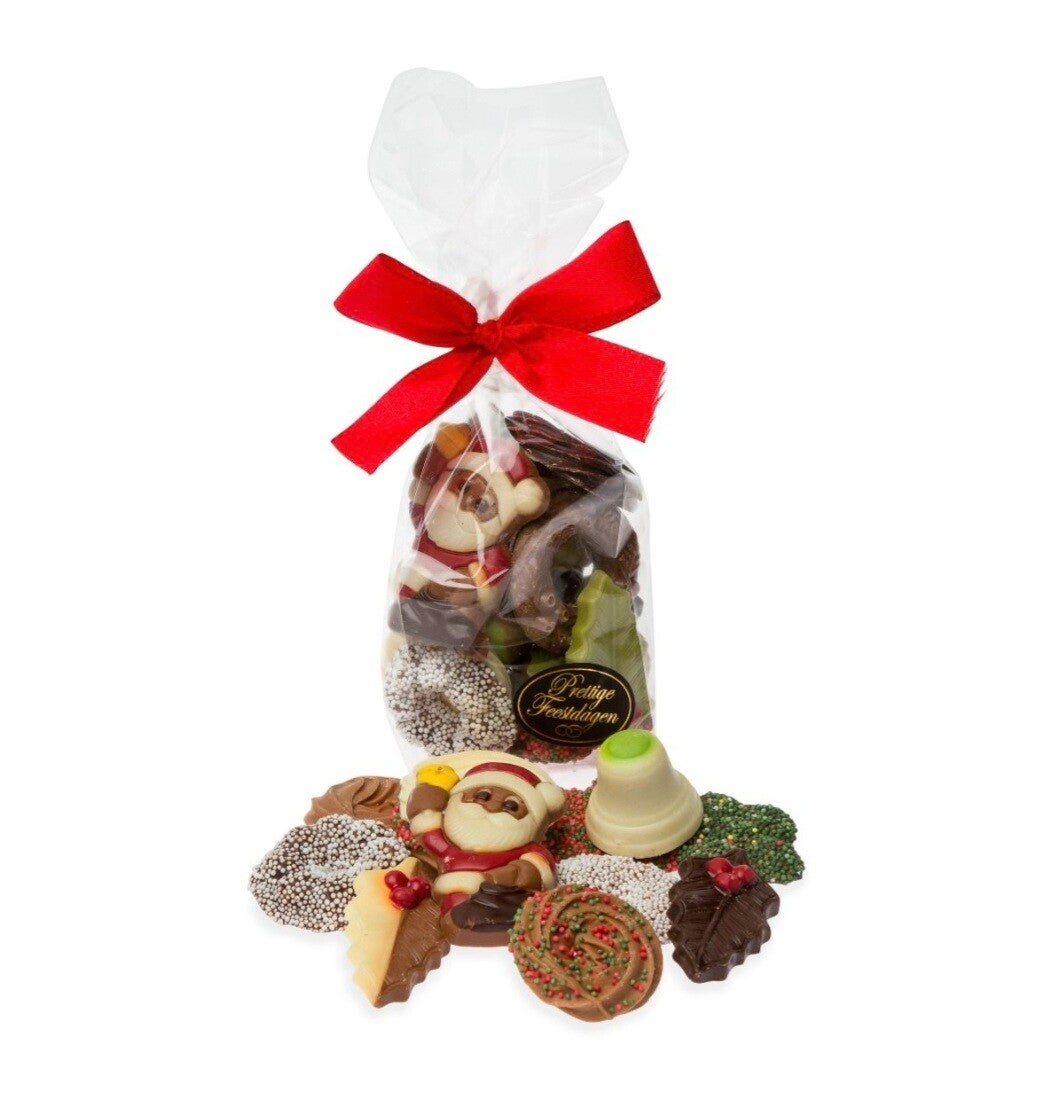 Zakje kerstchocolade - 200 g