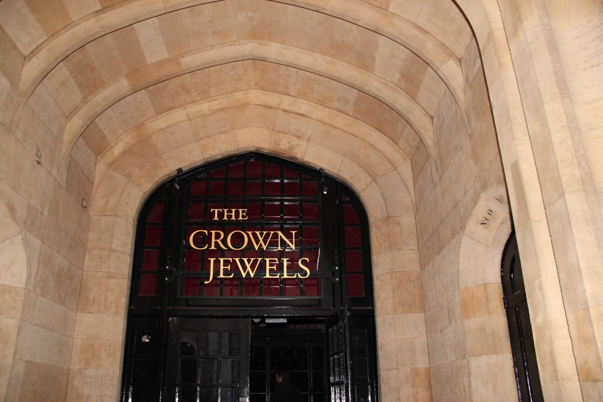 Crown Jewels exhibit at the Tower of London