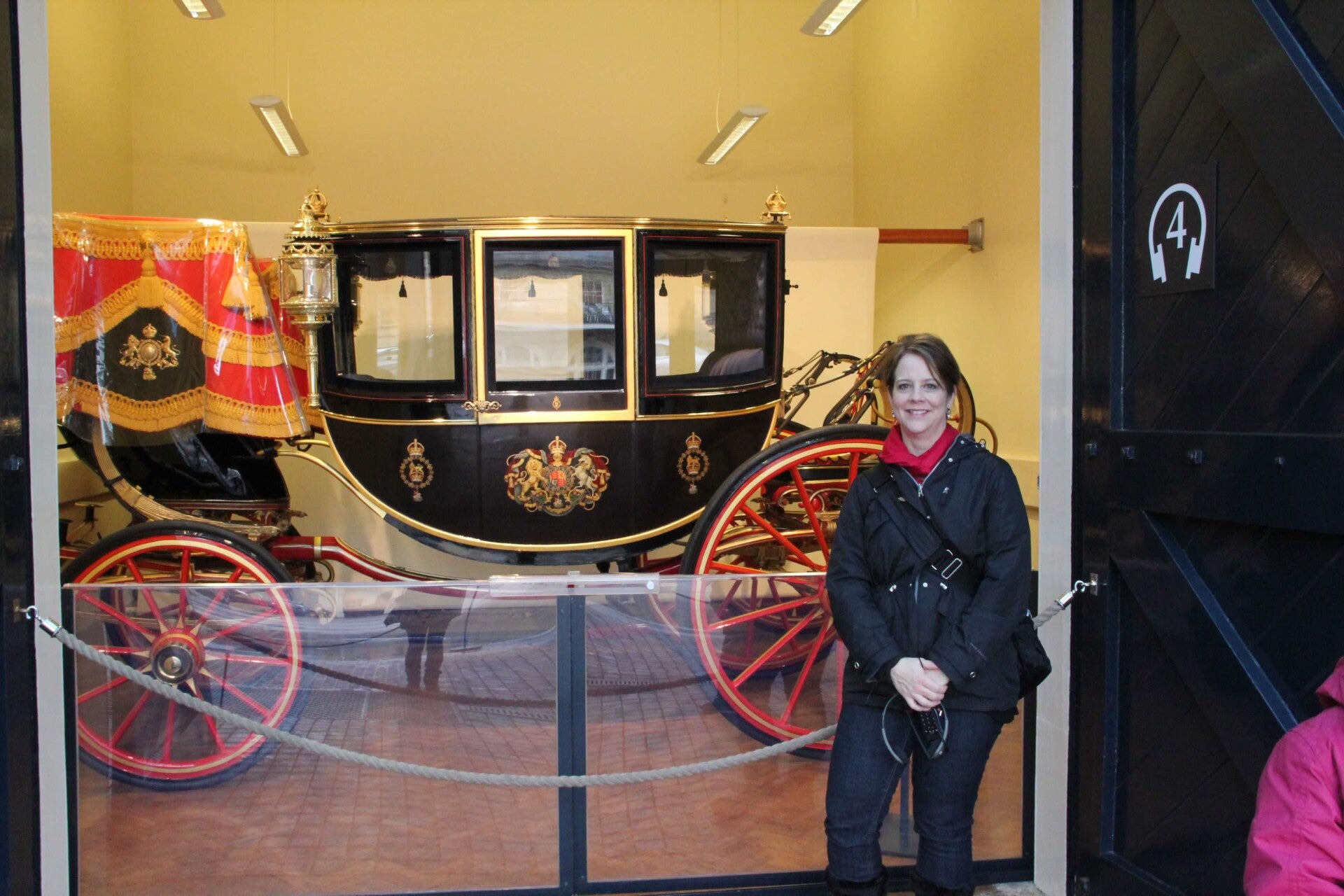 Glass Coach at the Royal Mews London