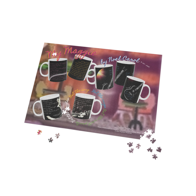 My Maggie Puzzle # 4 - MY MAGGIE by Noel Carol - Get the song. Get the mugs. Get the wall prints. Get the puzzles - Puzzle (96, 252, 500, 1000-Piece) # 1