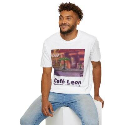 Cafe Leon Before the Rush - A Leon Papillon Originale T-shirt # 1