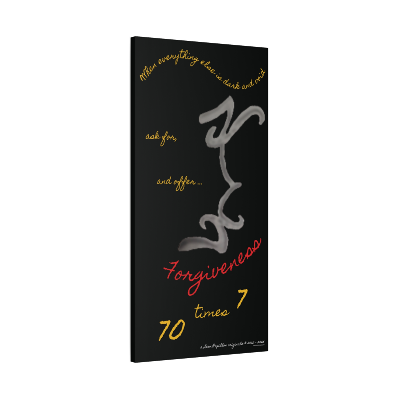 Forgiveness - Original pencil sketch  by Leon Papillon