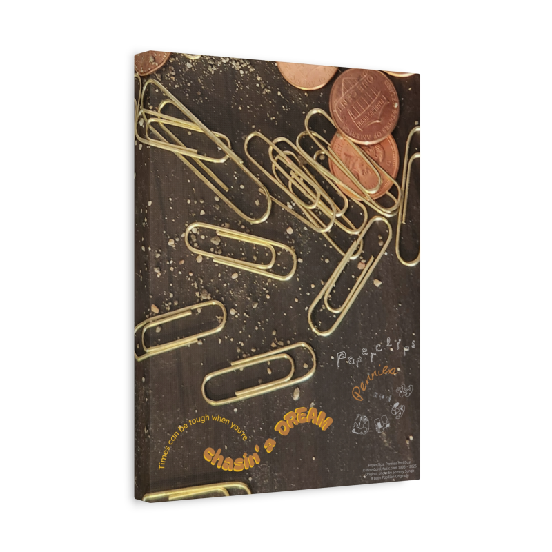 Paperclips, Pennies and Dust  Original photo  by Sammy Sungh