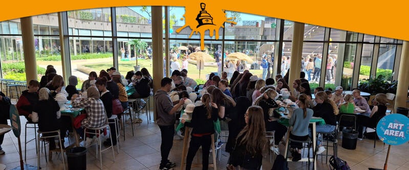 graffiti petjes workshop VO voortgezet onderwijs capmpus eemsdelta appingedam groningen