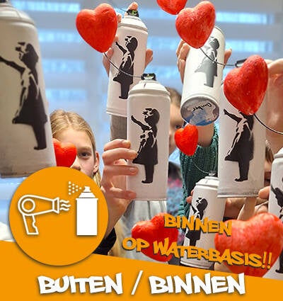 street art 3D graffiti workshops primair vo voortgezet onderwijs drenthe friesland groningen