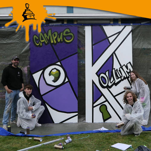 moment opname 3 street art workshop friesland voortgezet onderwijs