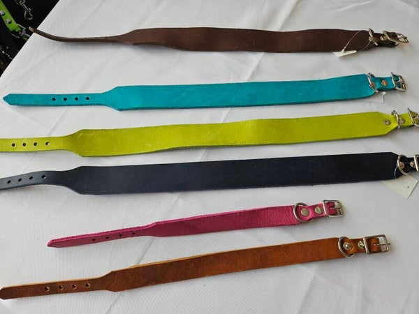 Halsband aus Fettleder