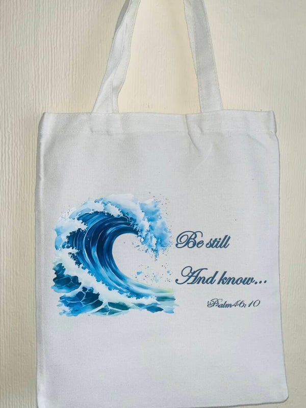 Be still Tote bag
