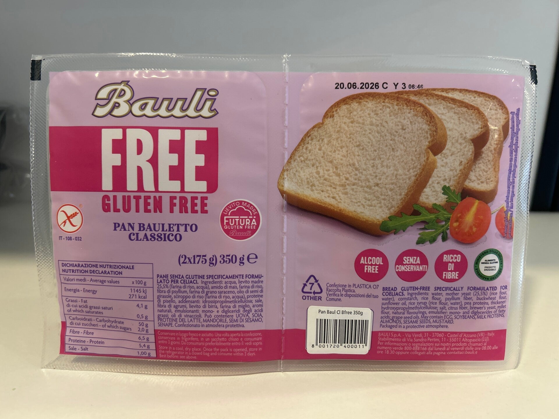 Pan Bauletto Classico Bauli