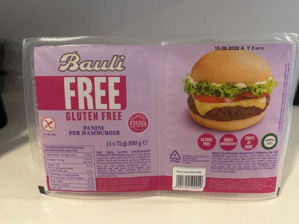 Panini Per Hamburger Bauli