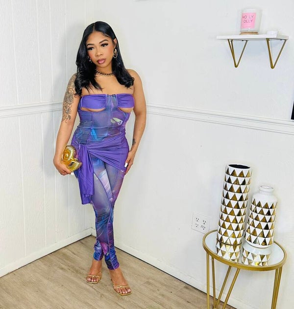 Mermaid under boob jumper